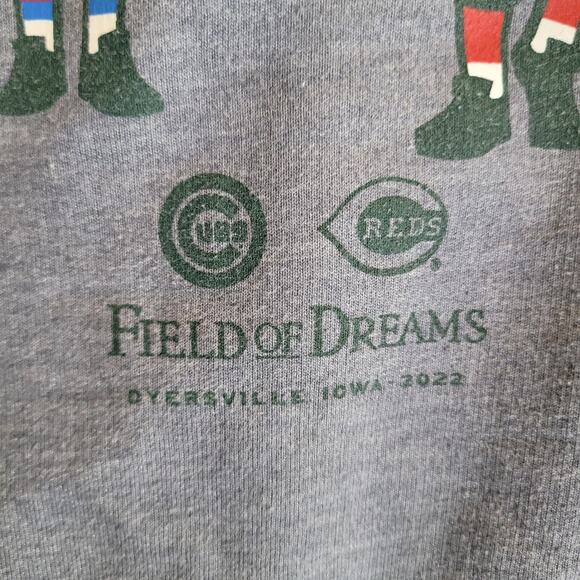 MLB Baseballism Field of Dreams Cubs Reds Hoodie Pullover Medium 2022 Sweatshirt - Picture 3 of 10